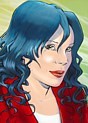 Aper�u Femme aux cheveux bleus