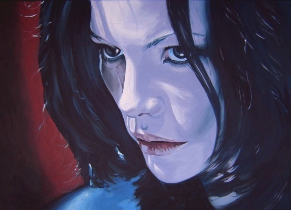 Femme en colre (illustration ralise d'aprs le film Underworld)